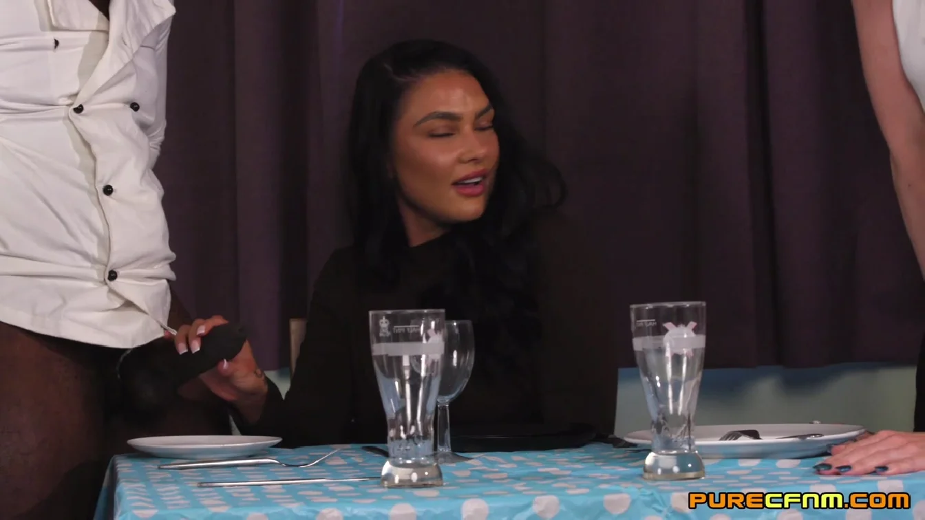 PureCFNM Babe Ashton Inked Gemma Katie Cooper And Tina Snows BBC On The Menu XXX